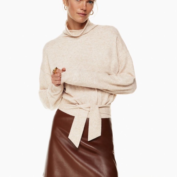 Wilfred New Lorin Sweater- Oatmeal - Picture 5 of 5